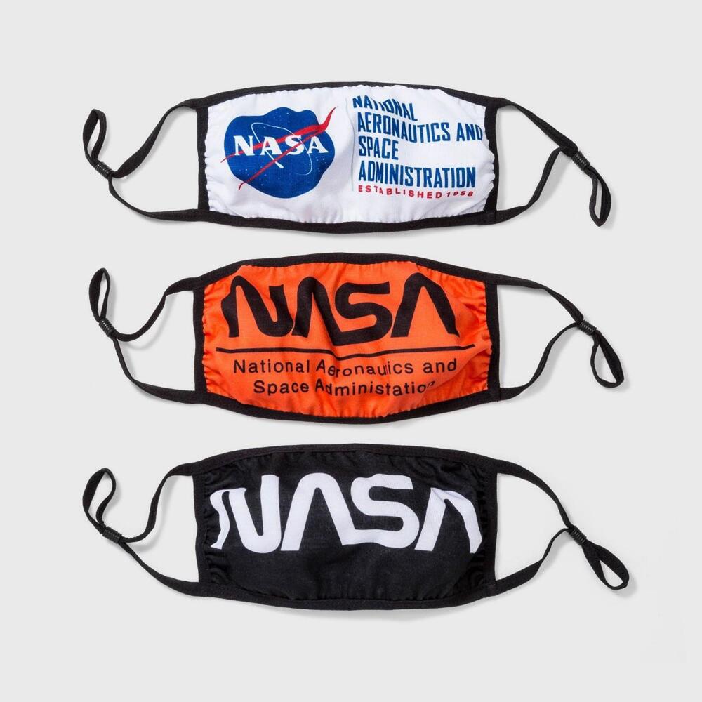 Bio World NASA Cloth Face Mask 3pk Adult - One Size